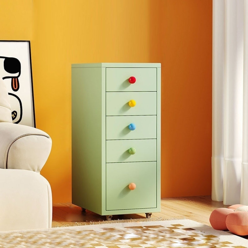 KTCWG-104MY-AG-浅绿色抽屉收纳柜