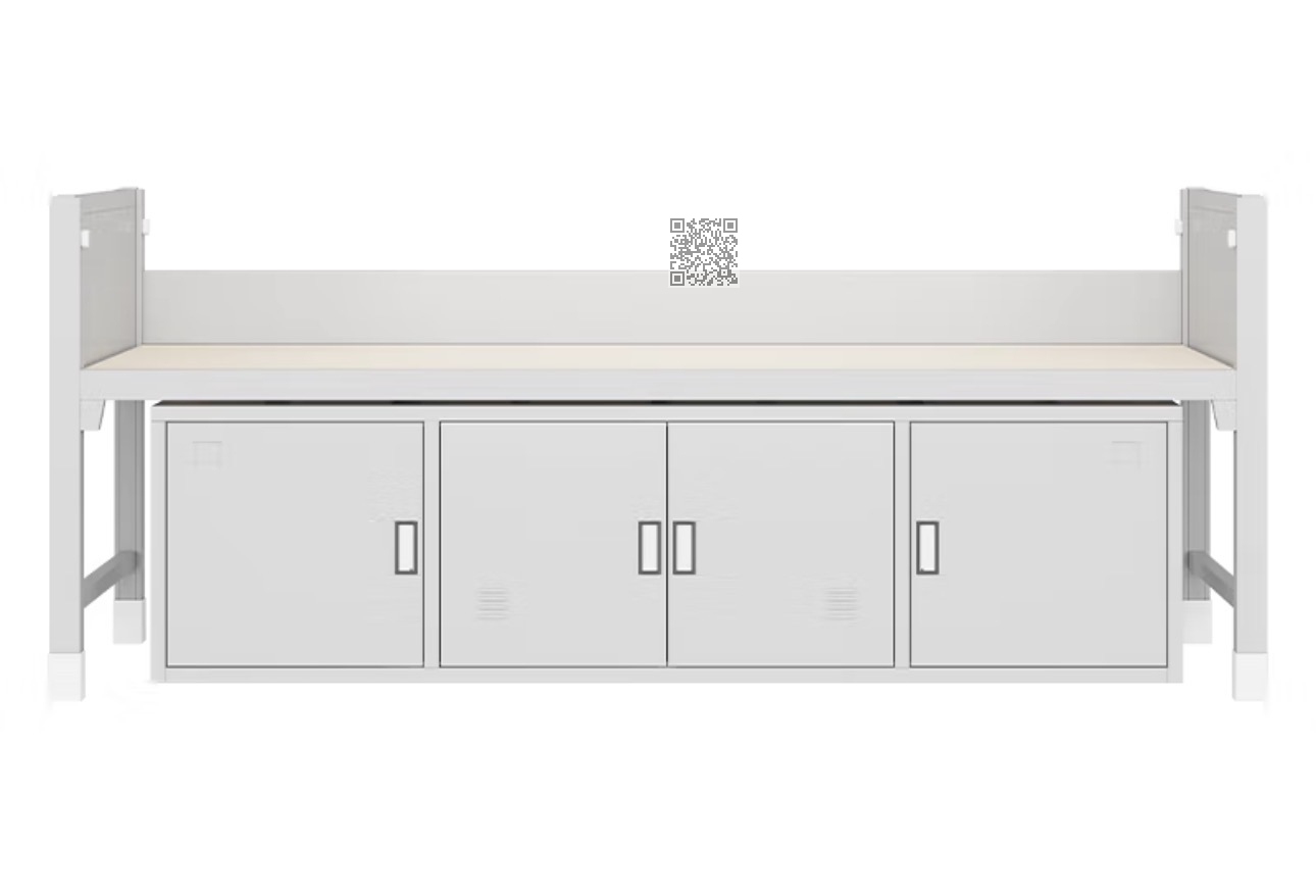 制式营具单人内务床 Standard military single - person barracks bed