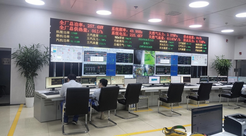 北京华电热电公司监控室项目<55寸2x7拼接屏