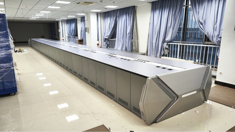 北京航天研究所监控室项目<18米定制监控台>