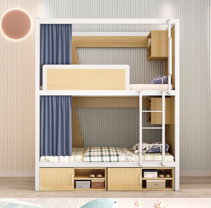 GZC-50 单连体二人位封闭式公寓床