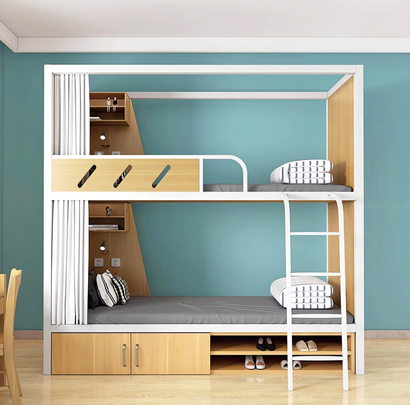 GZC-51 单连体二人位封闭式公寓床