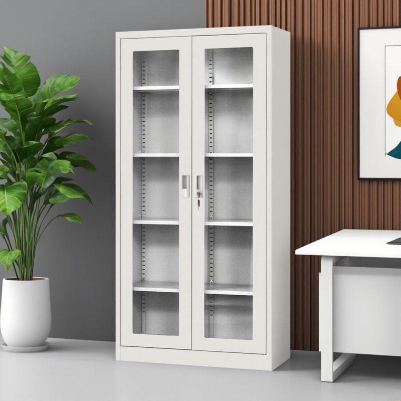 WJ-03 通体玻璃掩门柜