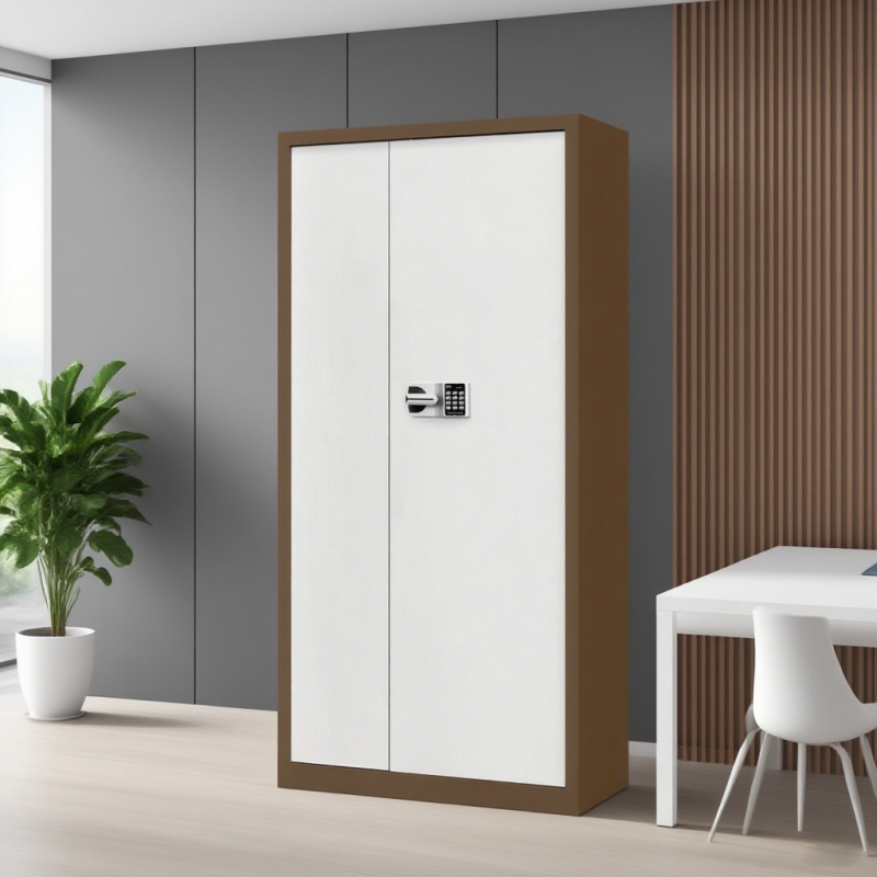 BM-14  通体大门柜(咖套白)