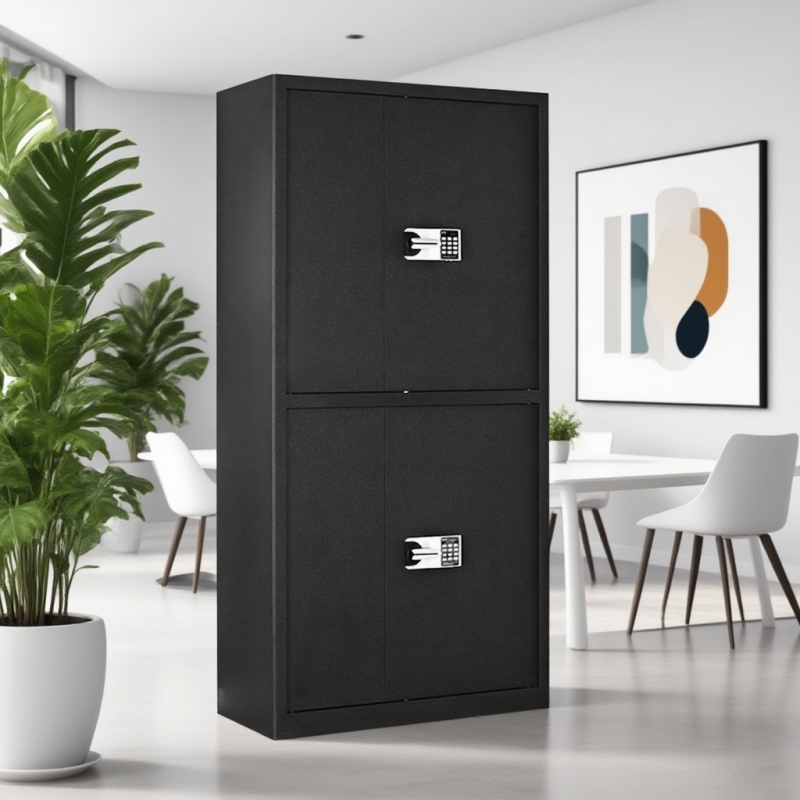 BM-03 连体双节柜(黑砂)