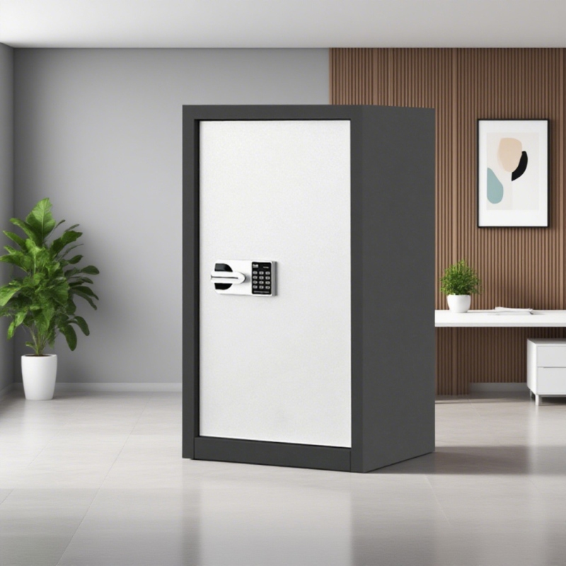 BM-19  单门柜(灰套白)