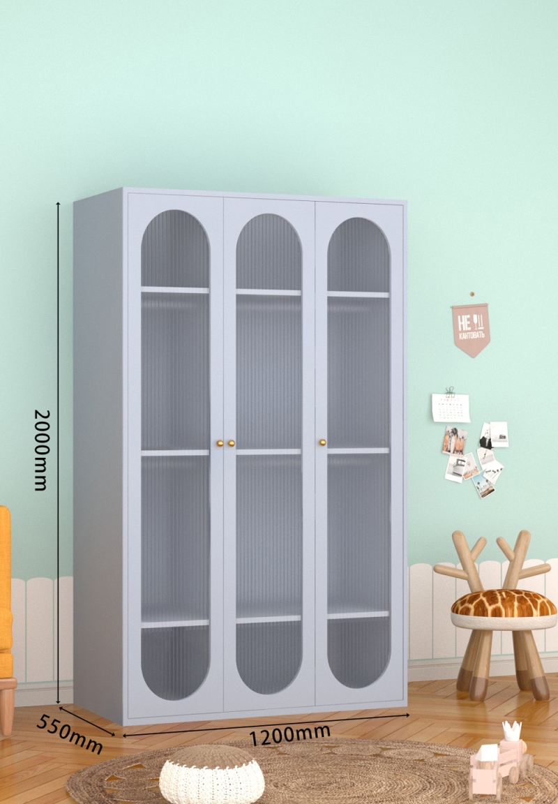 KTCWG-62天空蓝 三门长虹衣柜