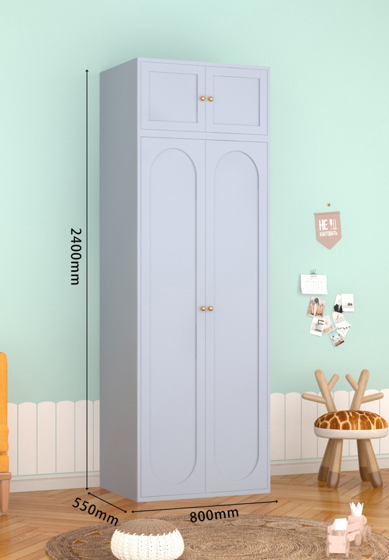 KTCWG-103天空蓝 双门碳钢+顶柜 组合款