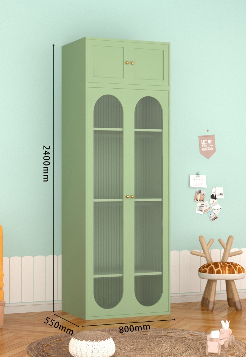 KTCWG-12抹茶绿 双门长虹+顶柜 组合款