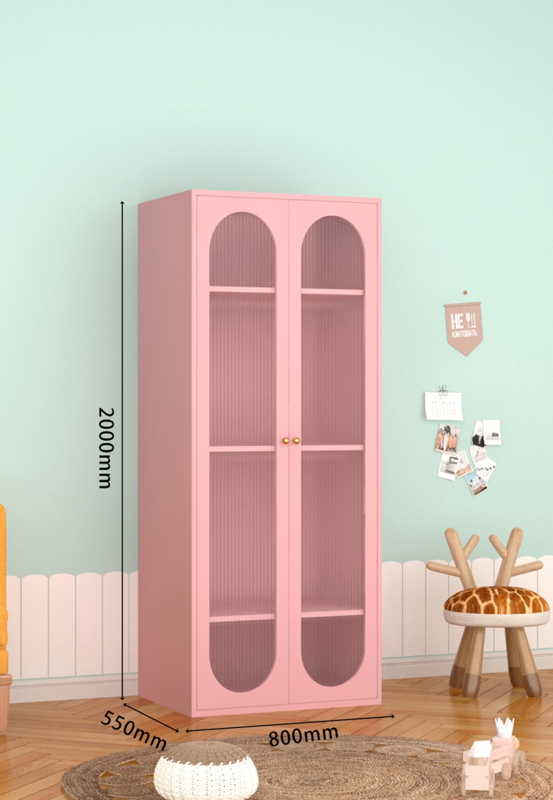KTCWG-19樱花粉 双门长虹衣柜