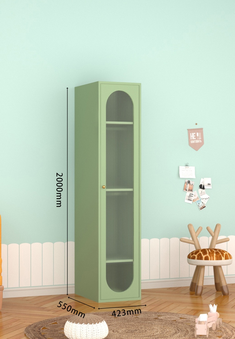 KTCWG-27抹茶绿 单门长虹衣柜