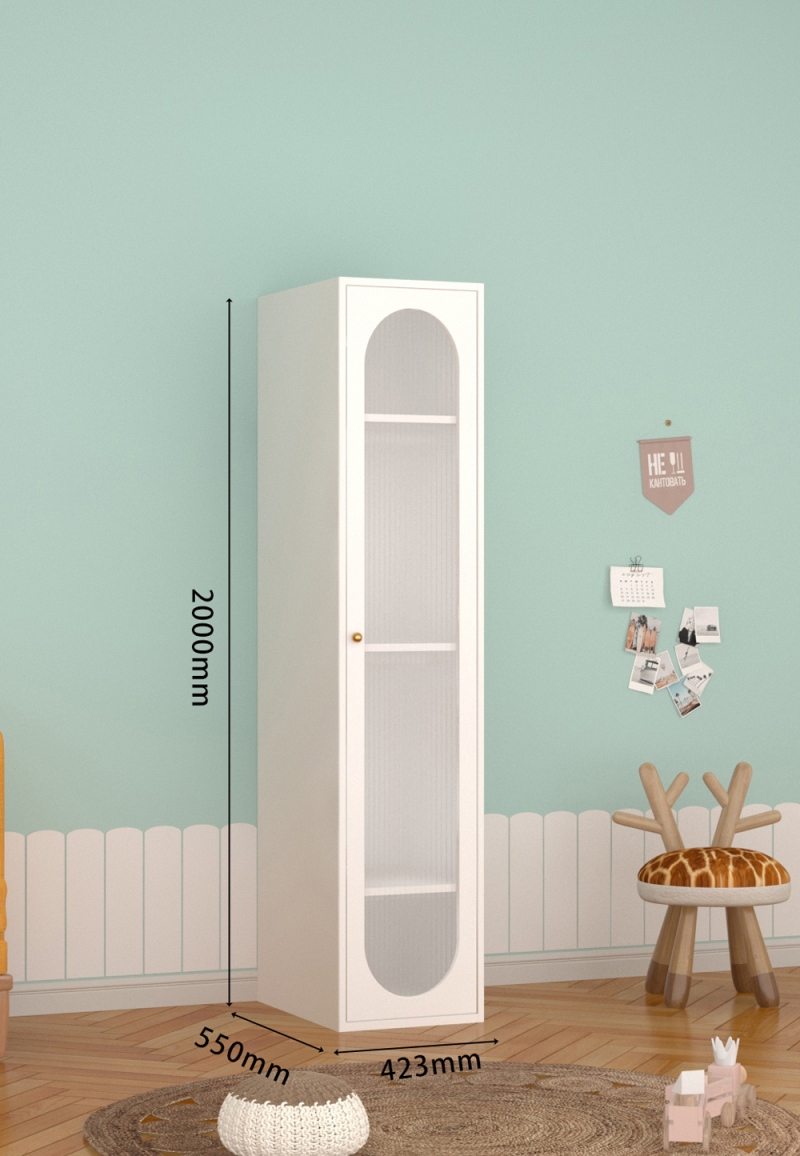 KTCWG-30珍珠白 单门长虹衣柜