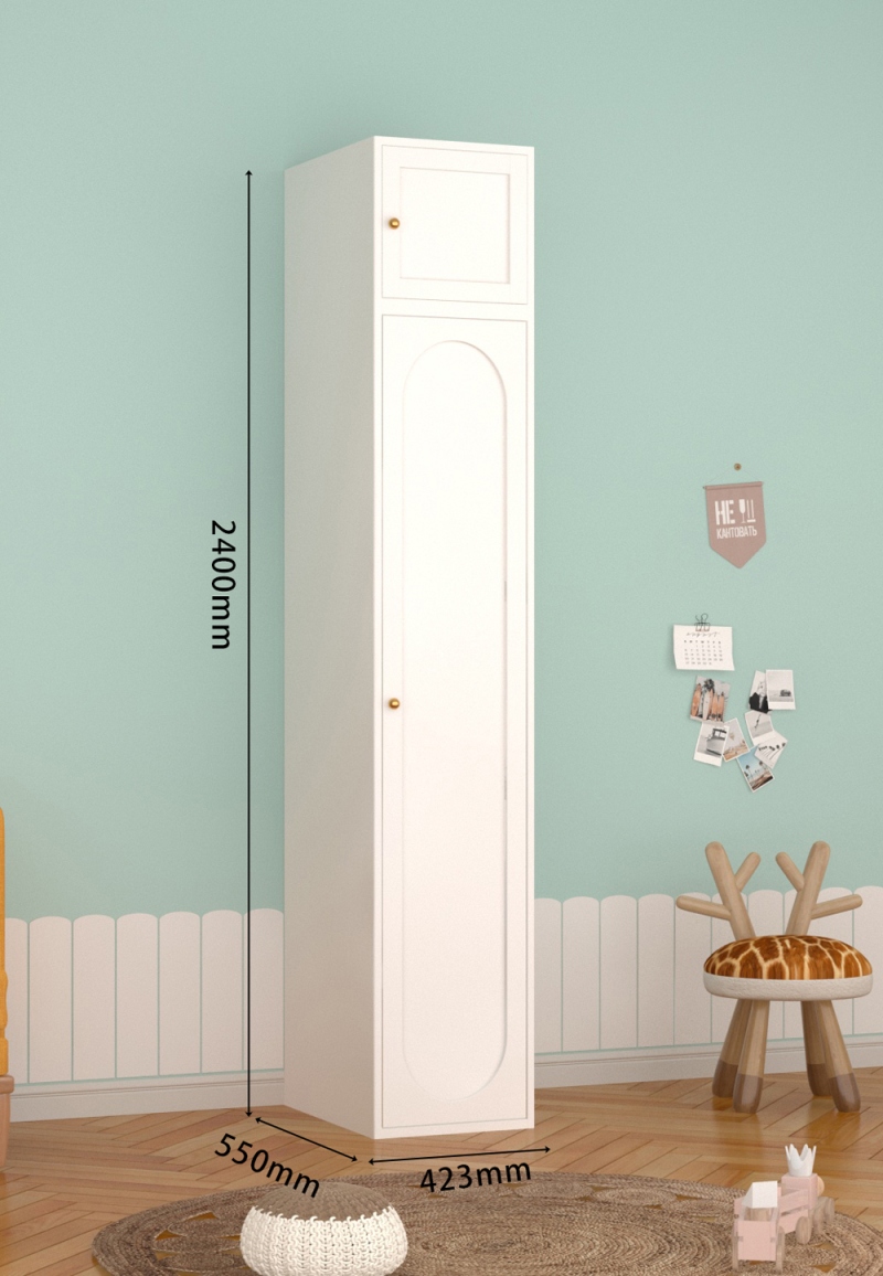 KTCWG-31珍珠白 单门碳钢+顶柜 组合款