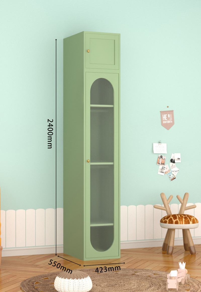 KTCWG-36抹茶绿 单门长虹+顶柜 组合款