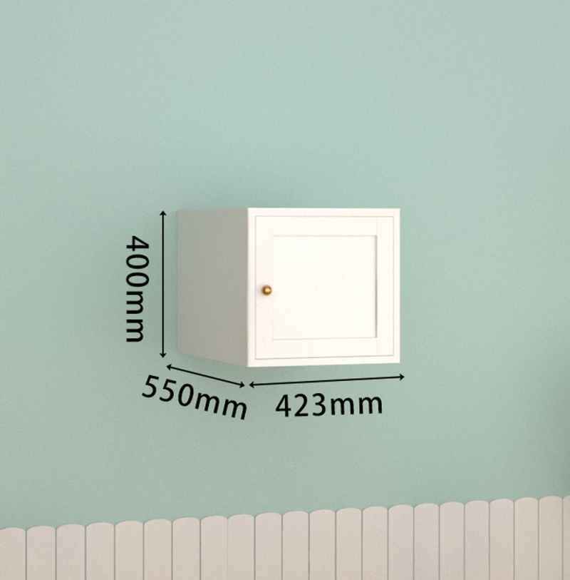 KTCWG-55珍珠白 单门顶柜