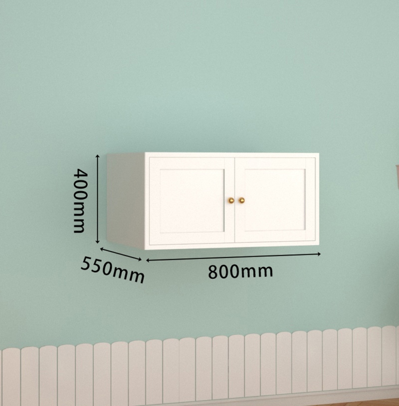 KTCWG-56珍珠白 双门顶柜