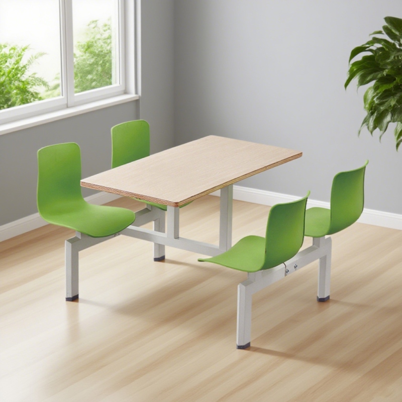 CZY-13  宝石管连体餐桌椅