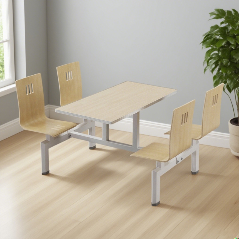 CZY-14  宝石管连体餐桌椅