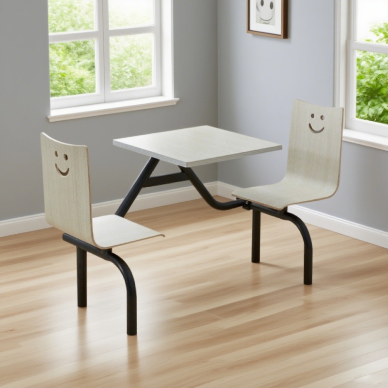 CZY-40  圆管连体餐桌椅