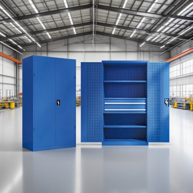 GJG-04  工具柜-双板-二斗-挂网