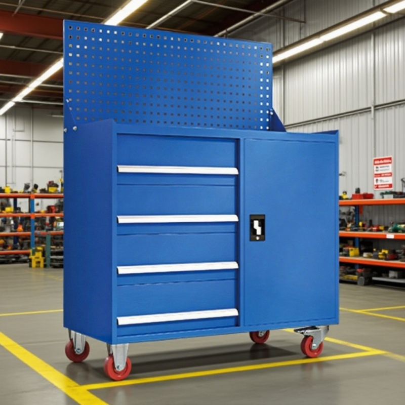 GJJ-12    工具车-四斗单门-挂网