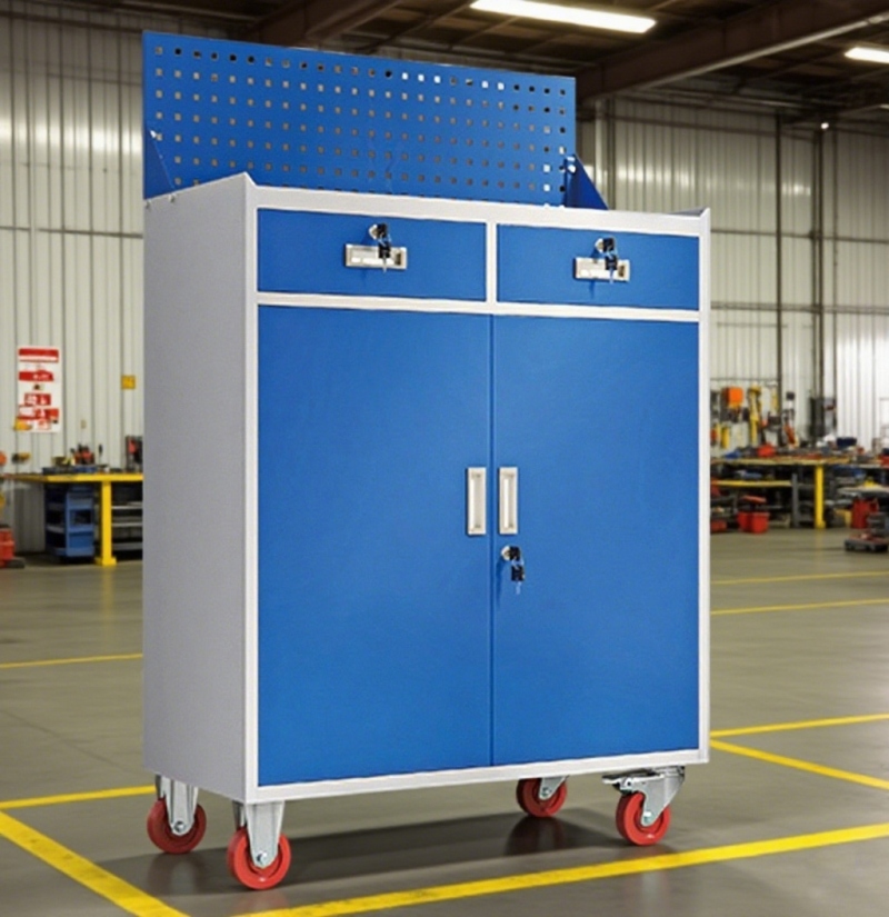 GJJ-13    工具车-二斗对开门-挂网