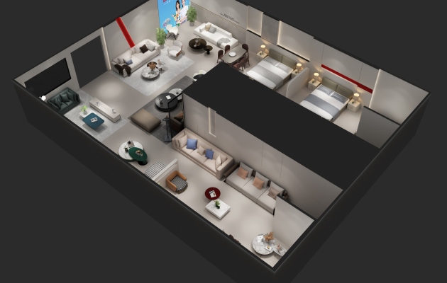 成都鲁班饰家沙发精湛工艺