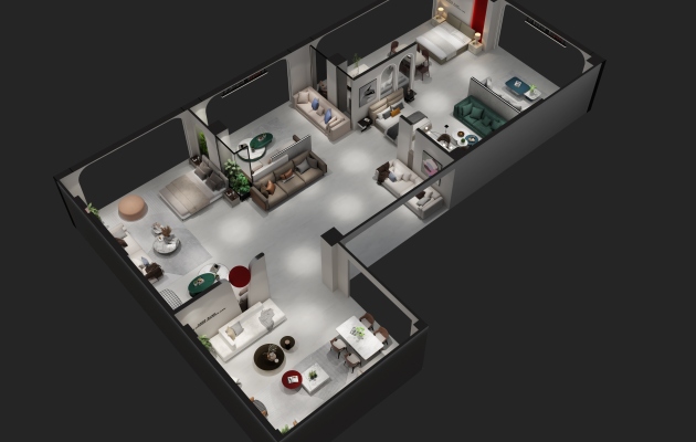 成都鲁班饰家客厅休闲沙发为什么浅灰色 比较百搭、耐脏、耐看的浅灰色