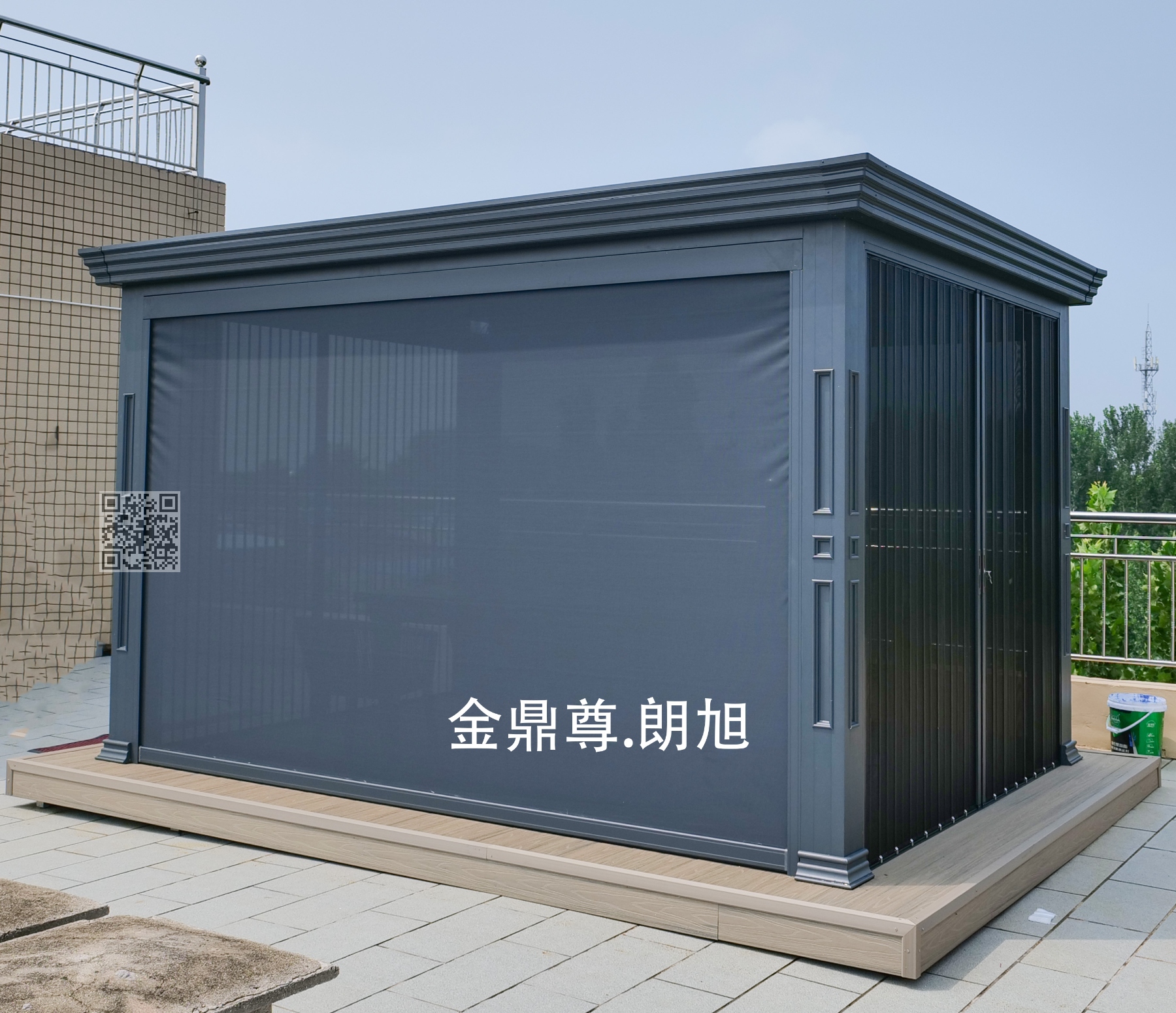 简欧款电动凉亭