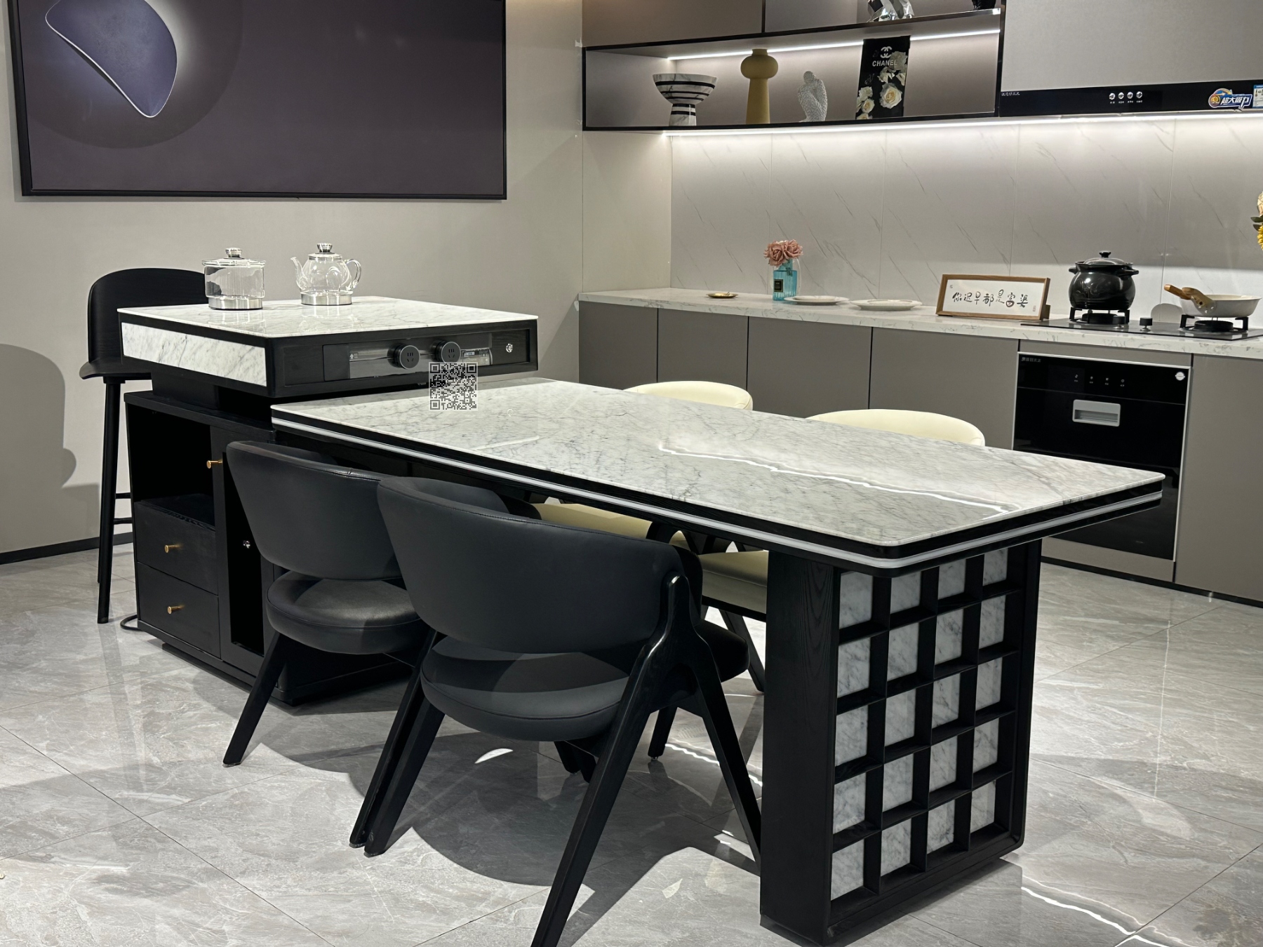 D31-1中花白天然奢石岛台