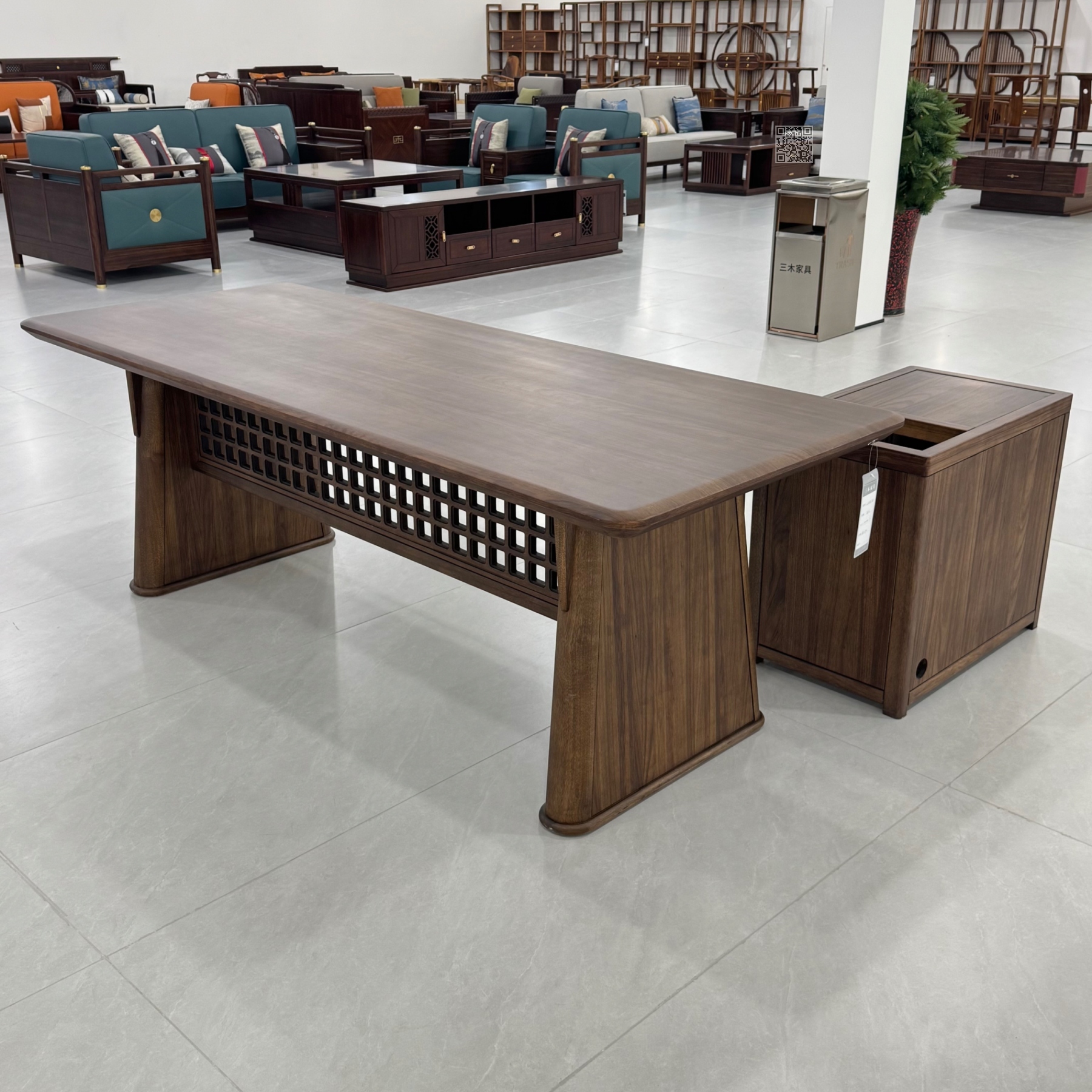 2.2米格子茶台