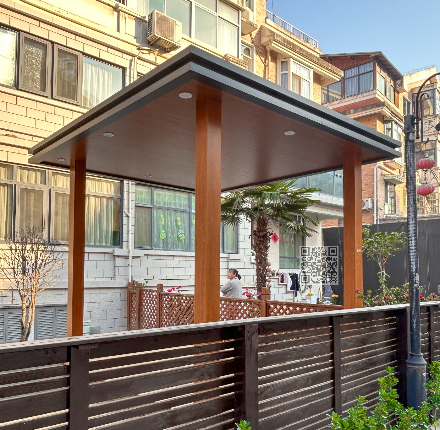 简约款铝合金凉亭