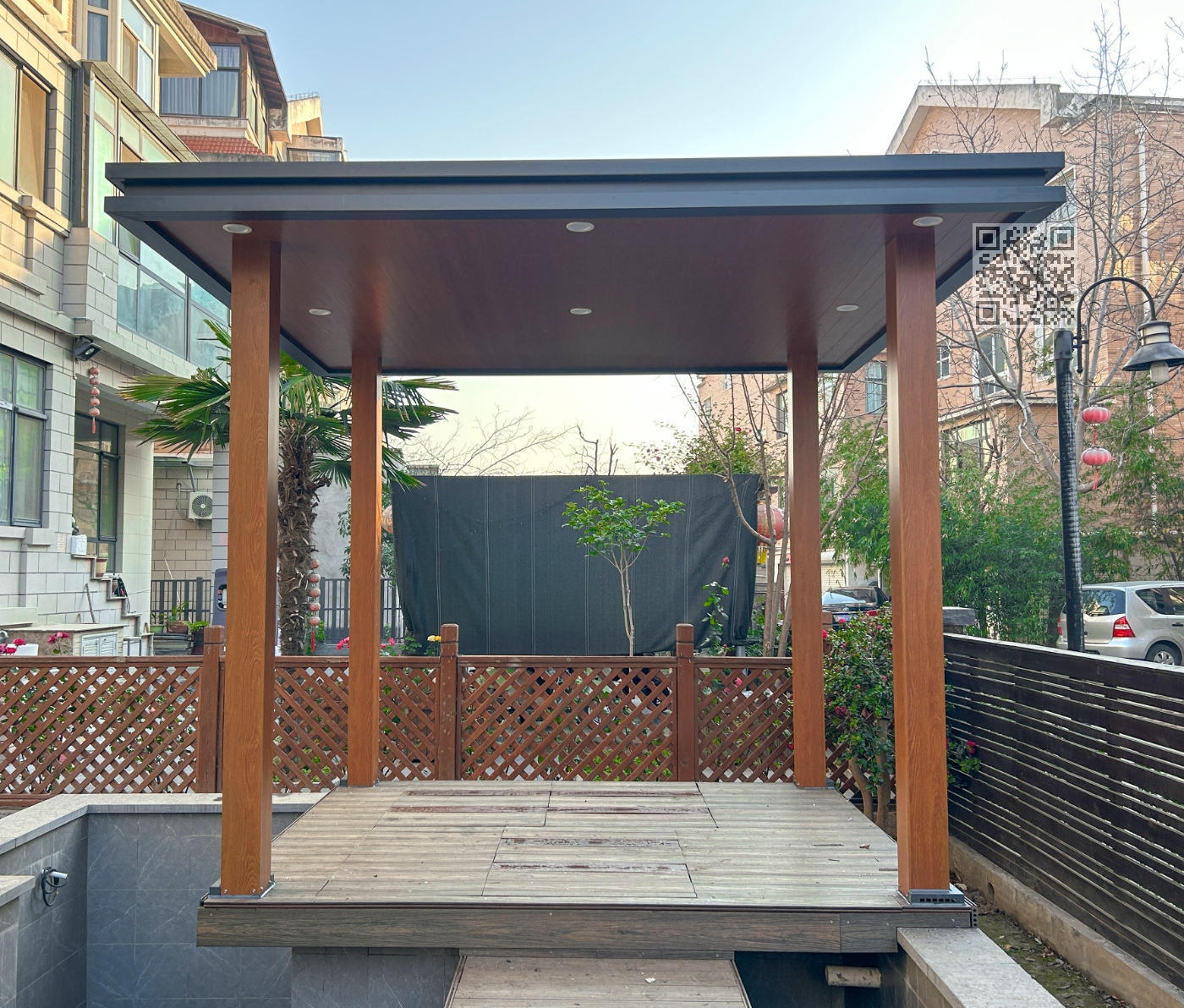 简约款铝合金凉亭