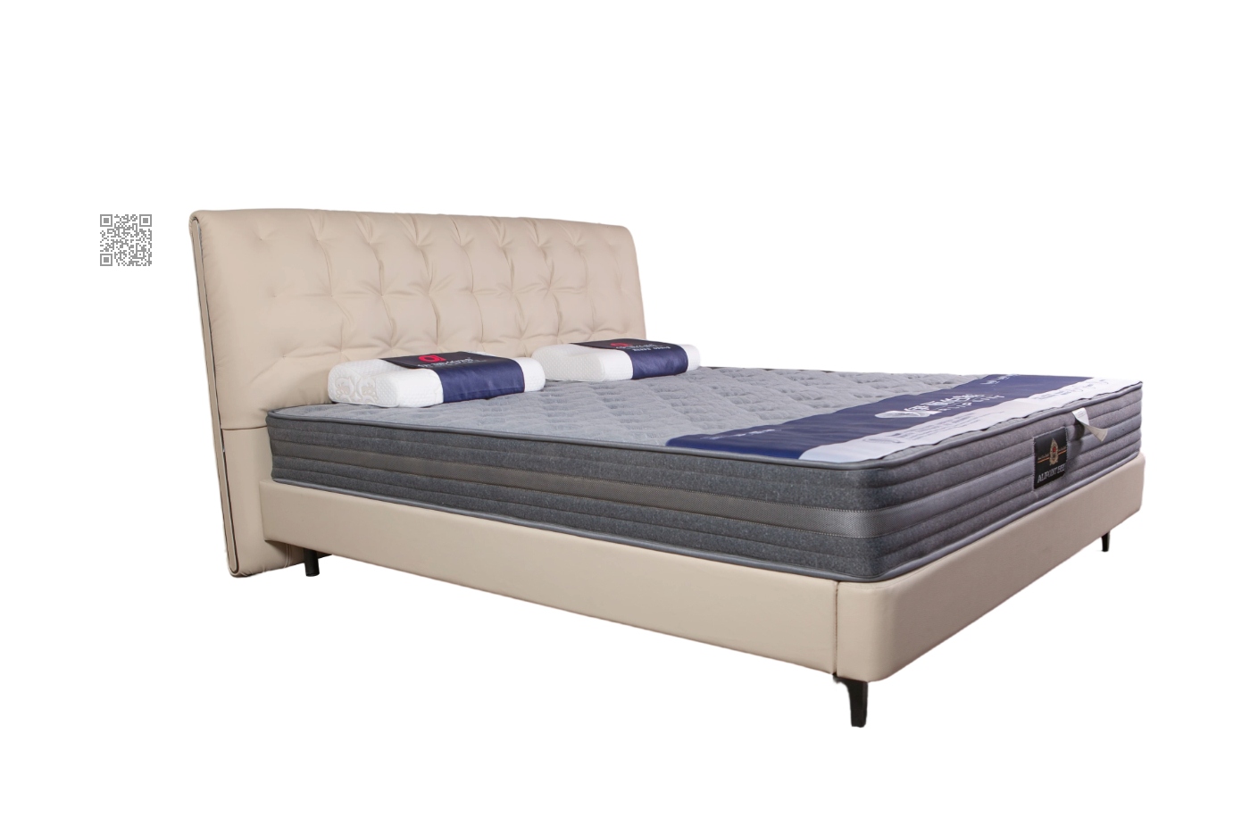 YL-C9620头层牛皮软床