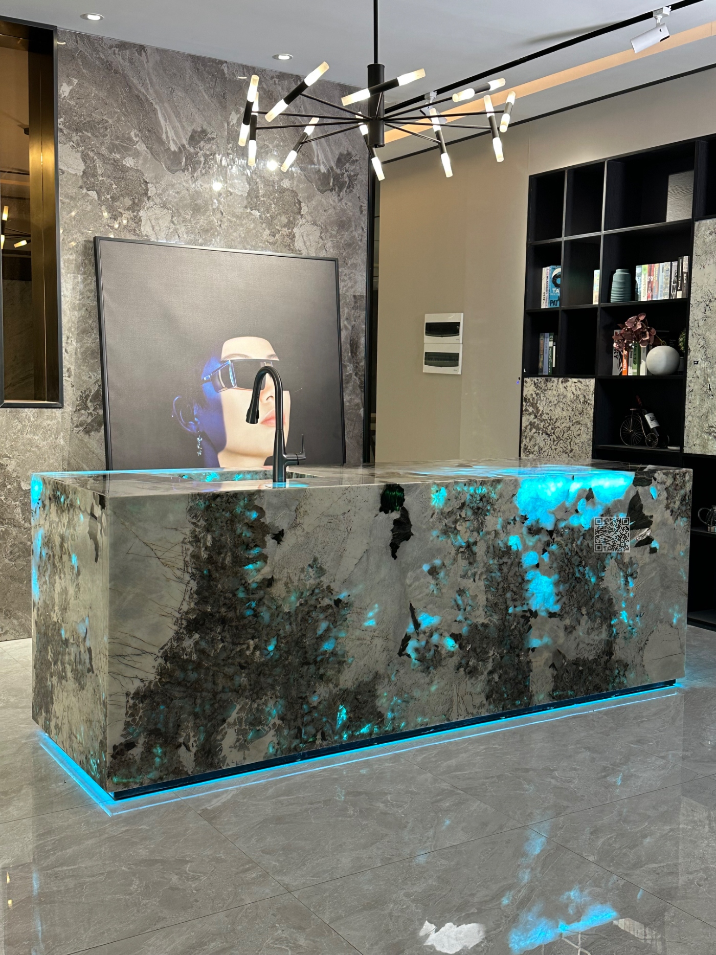 高定奢石吧台/岛台