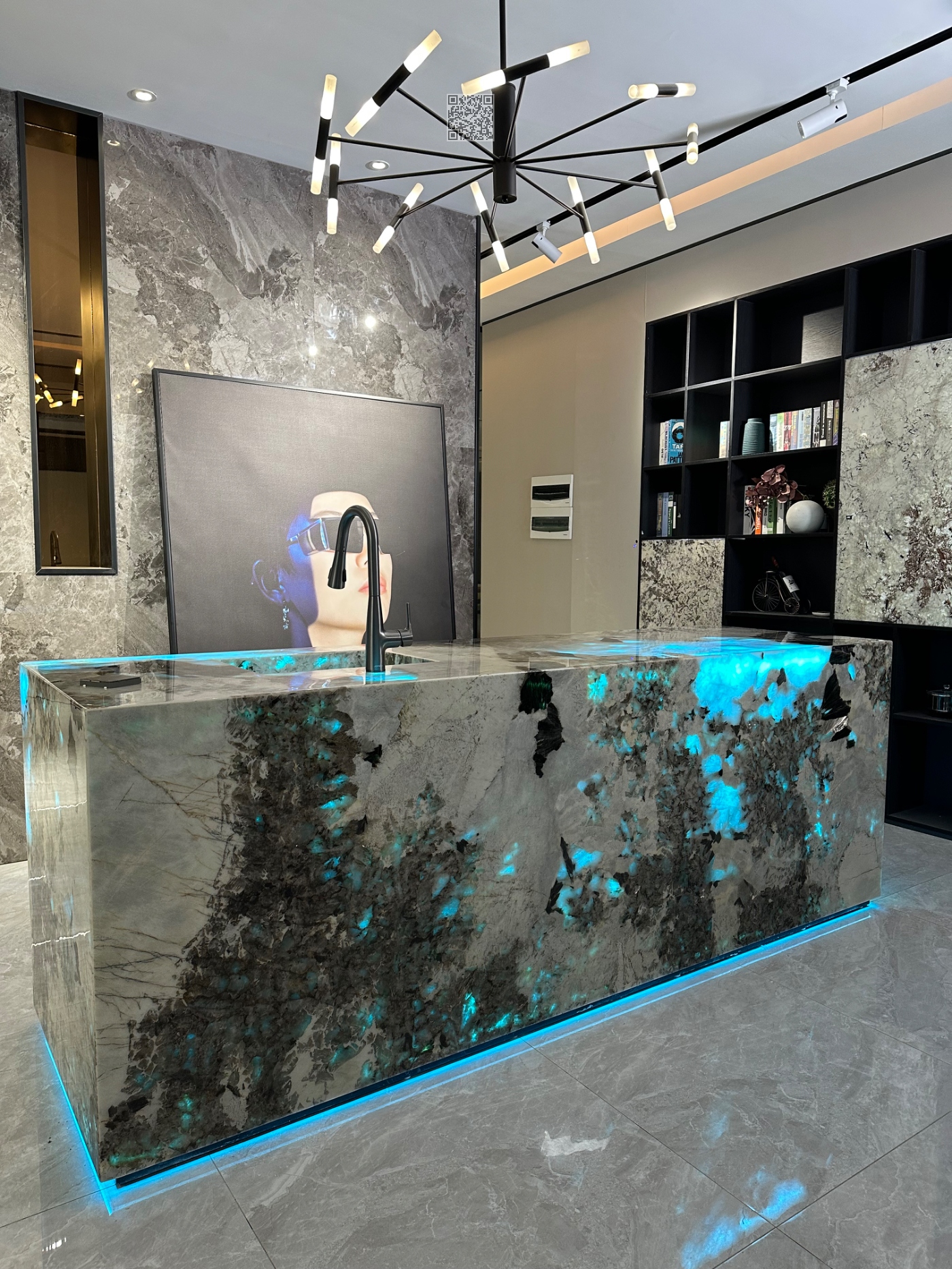 高定奢石吧台/岛台