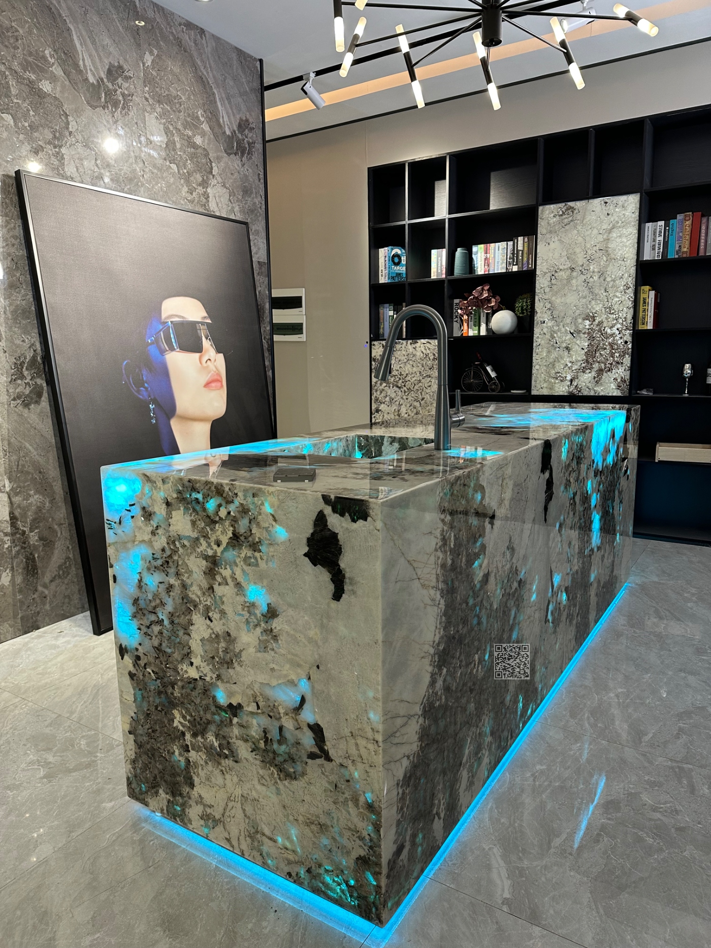 高定奢石吧台/岛台