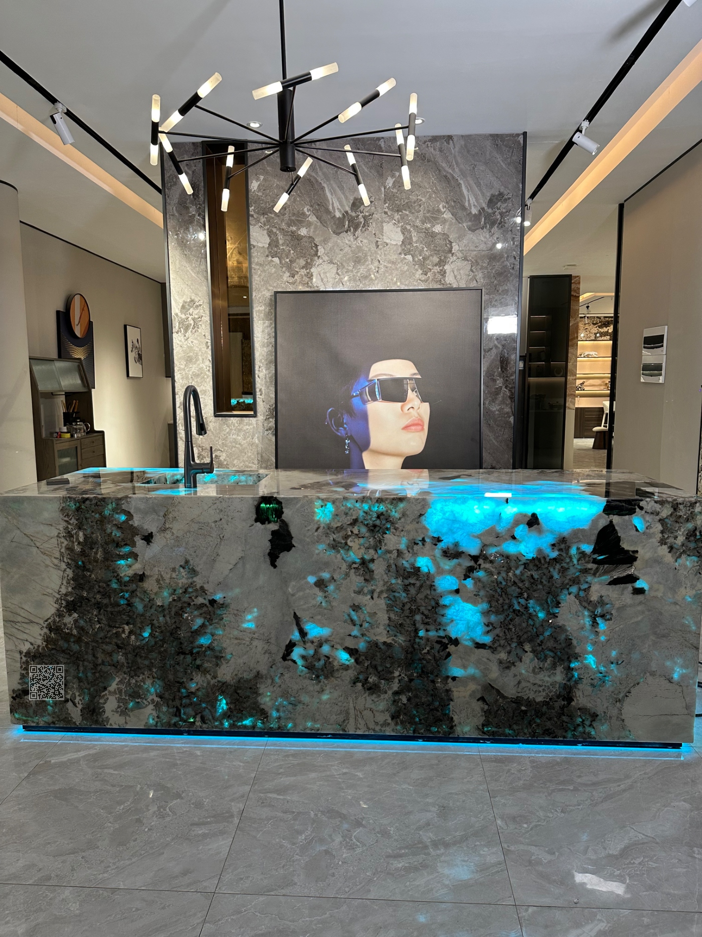 高定奢石吧台/岛台