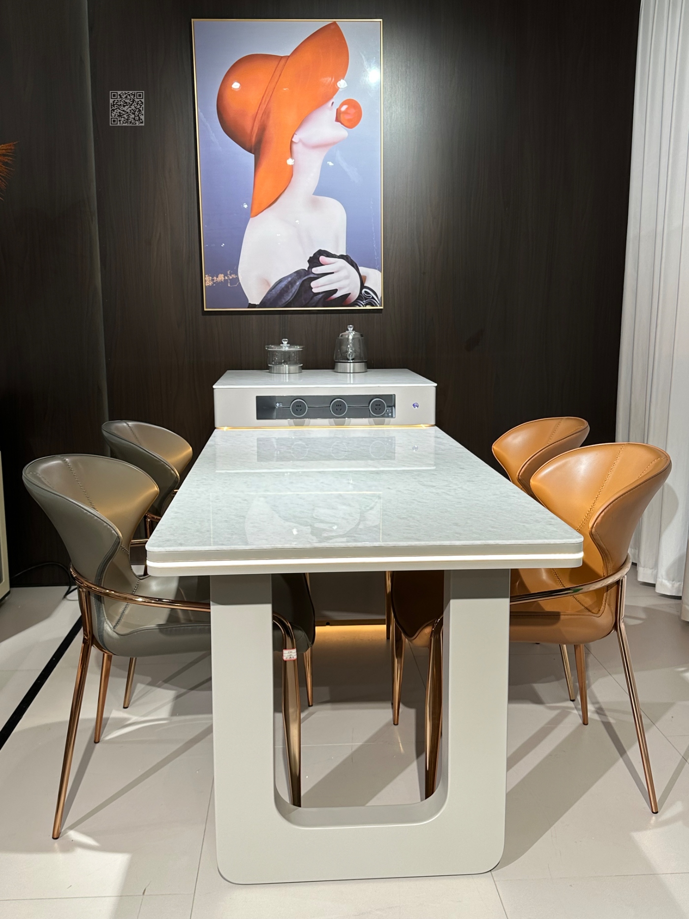 Ｄ29水晶白天然奢石岛台