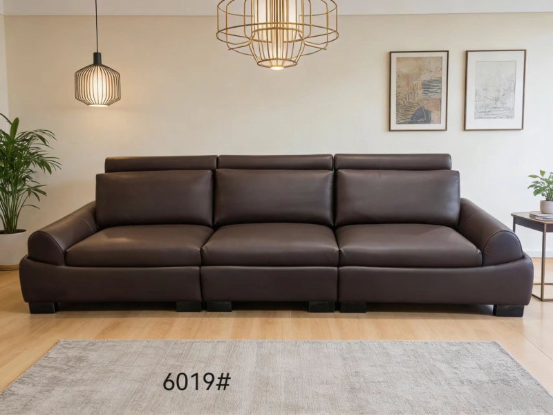 6019皮沙发