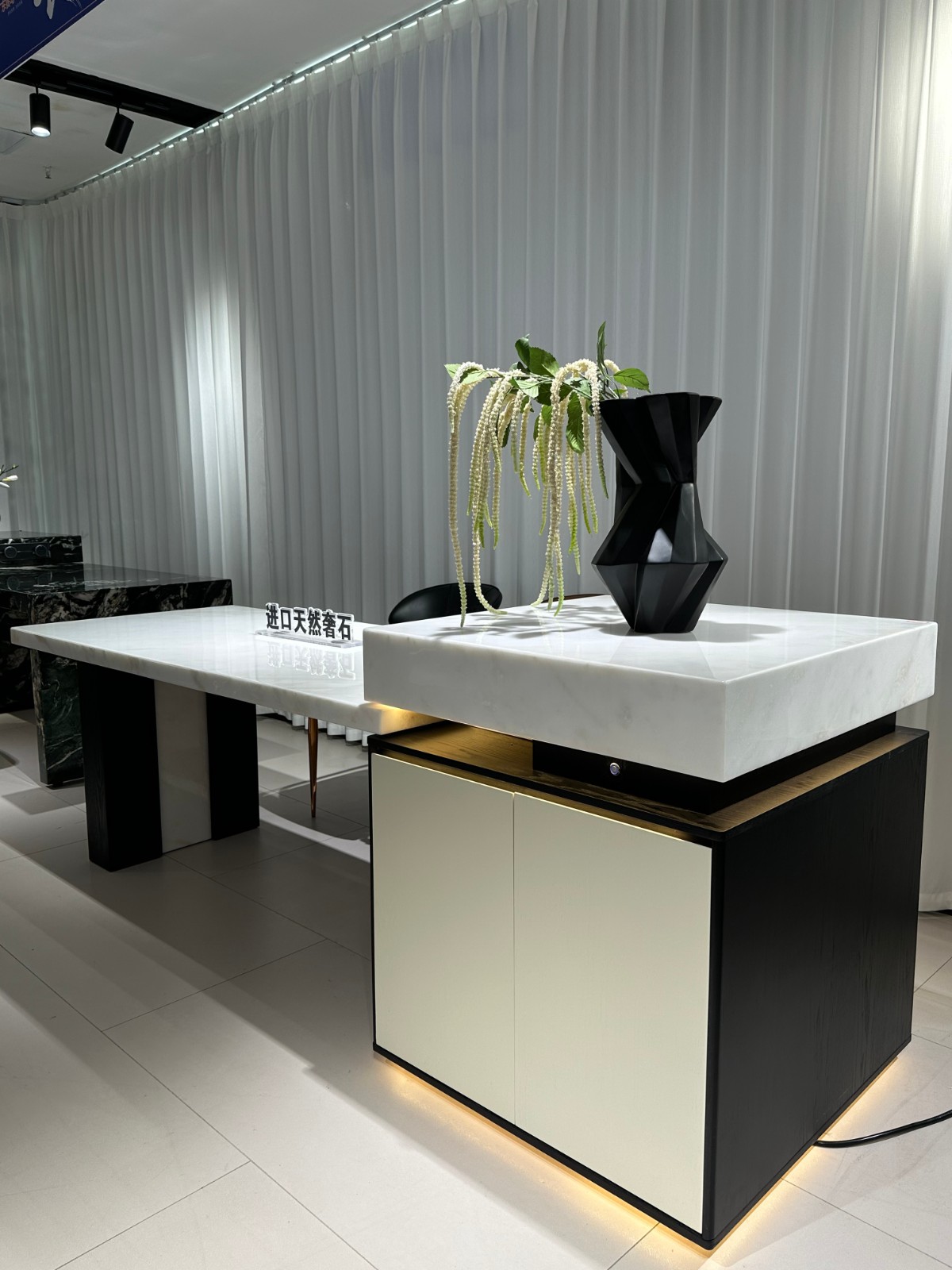 L20岛台（皇家白玉天然奢石）