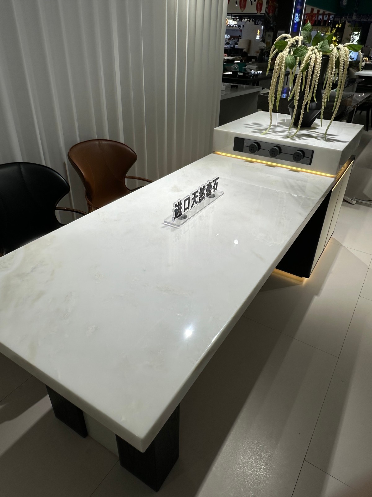 L20岛台（皇家白玉天然奢石）