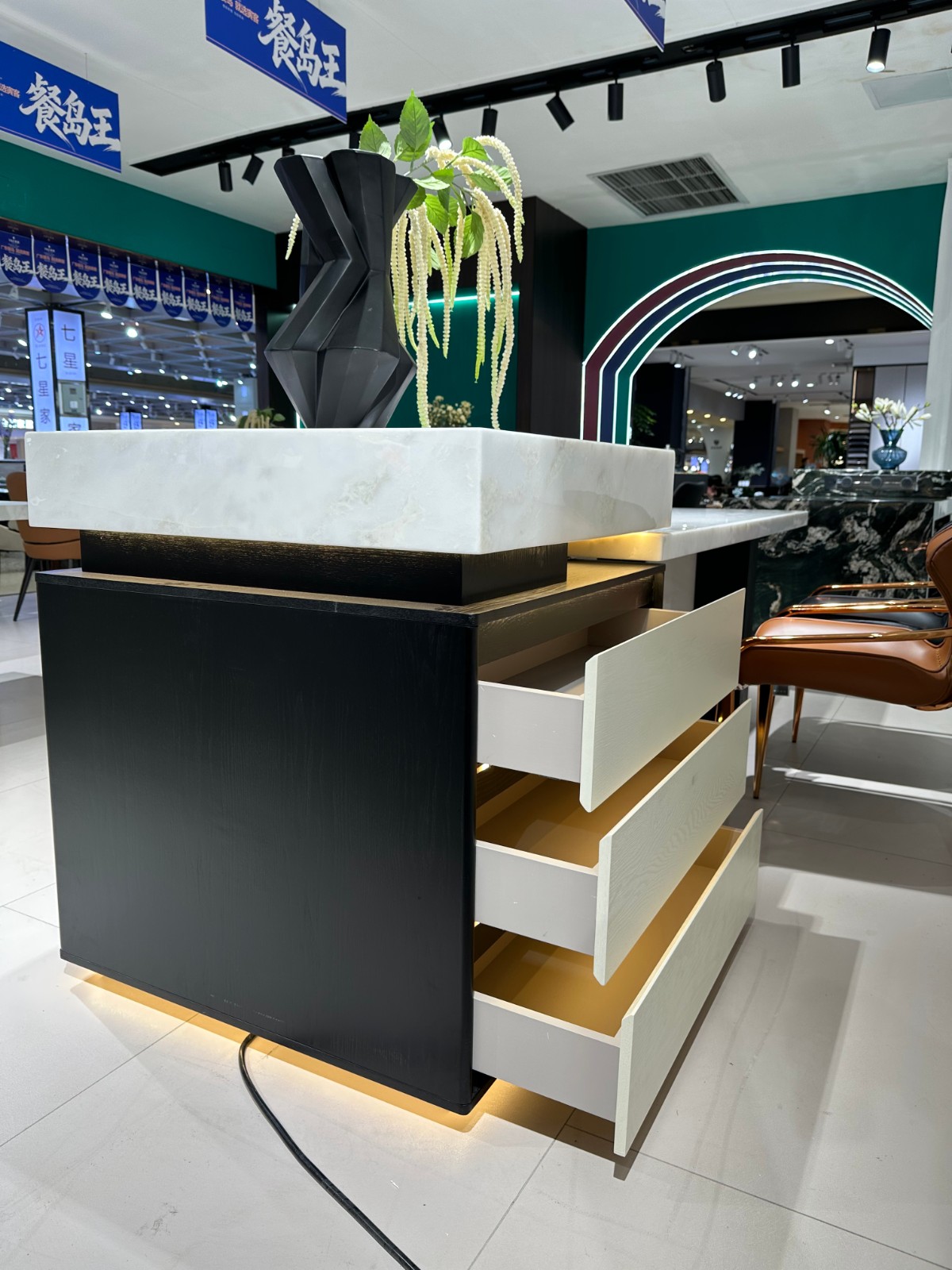 L20岛台（皇家白玉天然奢石）