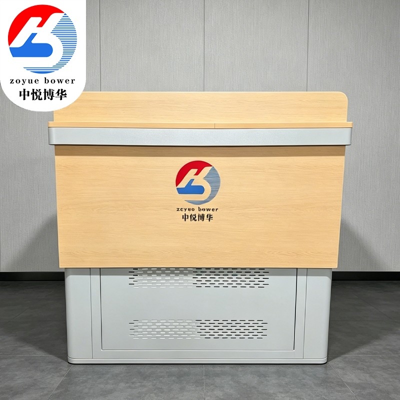 多功能智慧讲台钢制多媒体演讲台学校教室中控桌